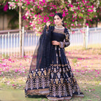 Elegant Teal Katan Silk Block Printed Maxi Suit – 3 Pc Stitched Set