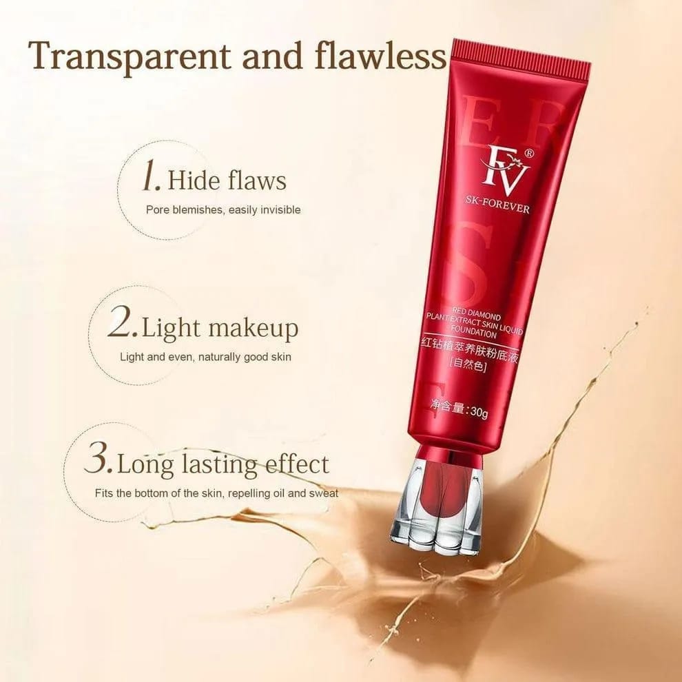 Red Diamond Waterproof Liquid FV Foundation