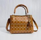 Women’s PU Leather Printed Shoulder Bag – Stylish Everyday Tote (Multiple Colors)