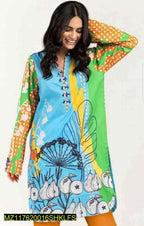 Women’s Unstitched Swiss Lawn Printed Shirt